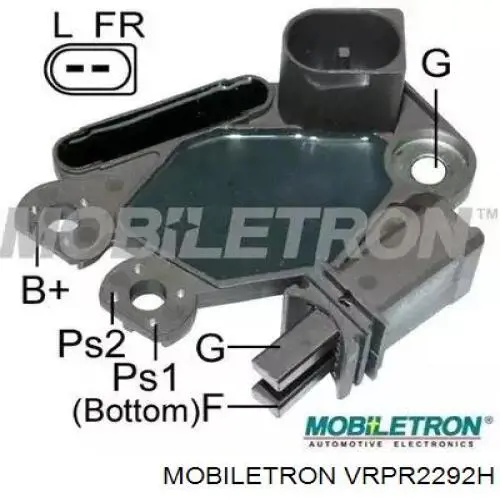 Купити VRPR2292H Mobiletron Реле регулятор напруги генератора