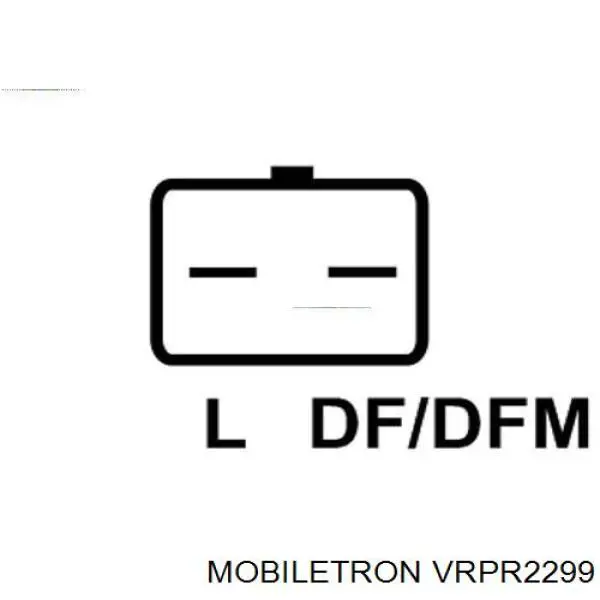 VRPR2299 Mobiletron Реле-регулятор (напруги)