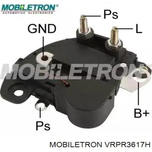 Купити VRPR3617H Mobiletron Реле регулятор напруги генератора