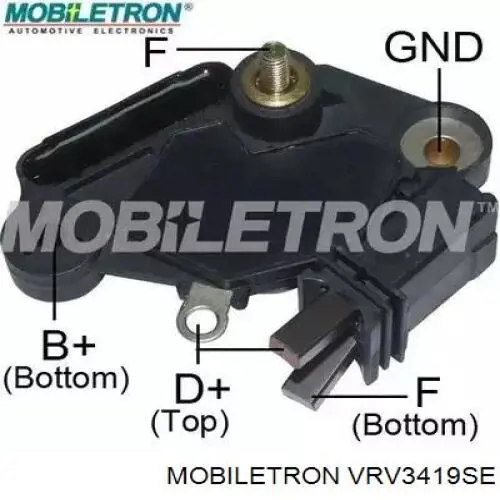VRV3419SE Mobiletron реле-регулятор генератора, (реле зарядки)