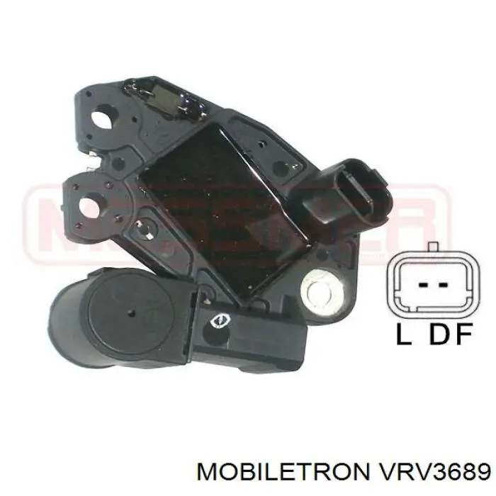 VRV3689 Mobiletron реле-регулятор генератора, (реле зарядки)