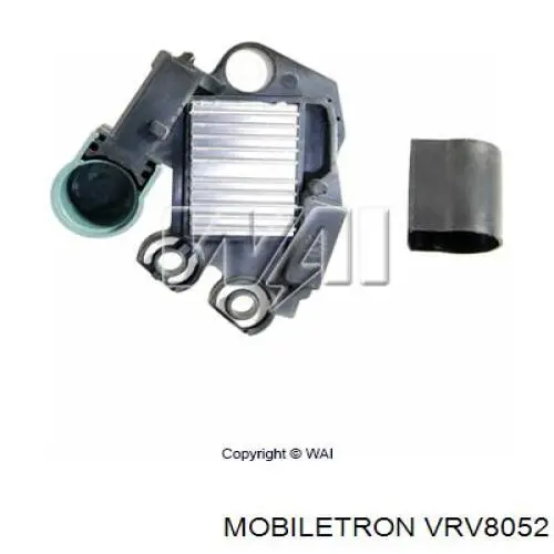 VRV8052 Mobiletron реле-регулятор генератора, (реле зарядки)