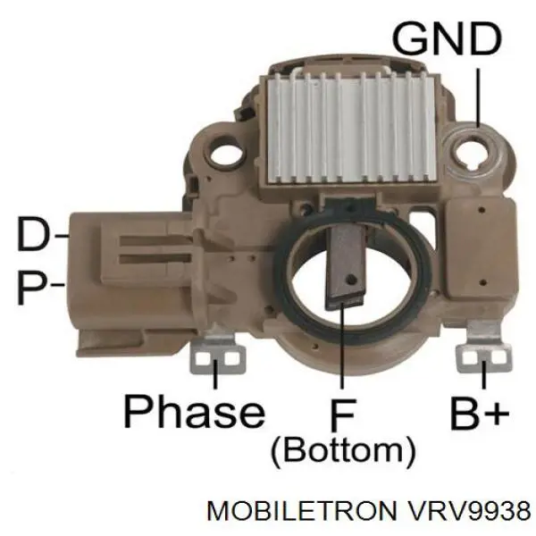 Купити VRV9938 Mobiletron Реле регулятор напруги генератора