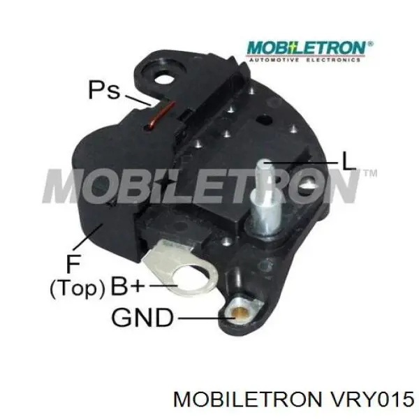VRY015 Mobiletron реле-регулятор генератора, (реле зарядки)