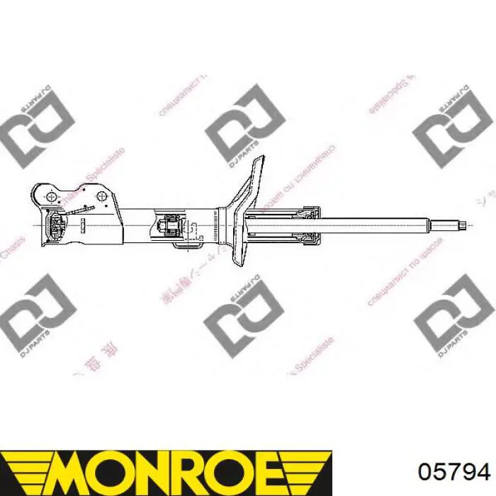 Амортизатор задній Monroe 05794 ціна, від 29.50 USD