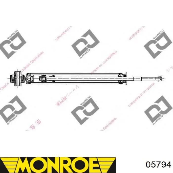 05794 Monroe Амортизатори задні