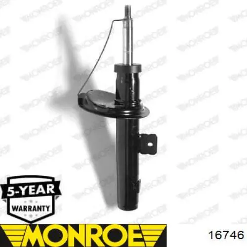 Стійка передня права Monroe 742202SP