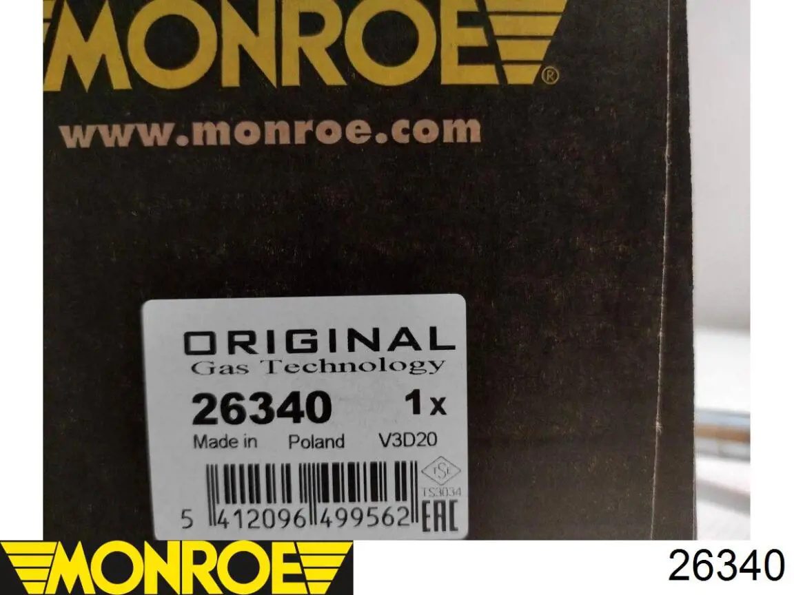 Амортизатор задній Monroe 26340 ціна, від 34.18 USD