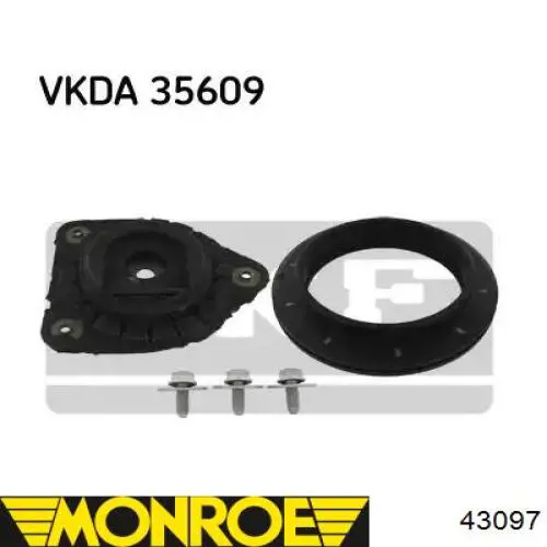 Амортизатор задній Mercedes A2103262200 ціна, від 30.14 USD