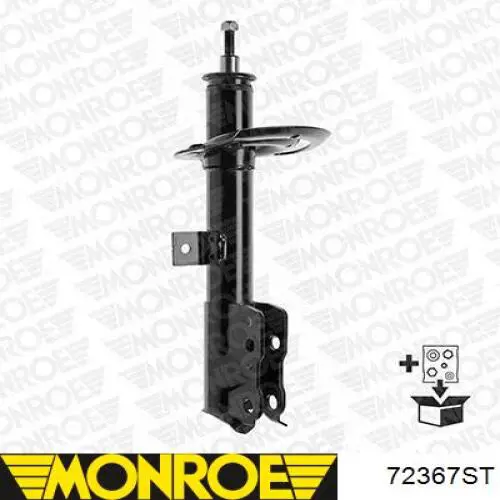 Амортизатор передній, правий Raiso RS284020 ціна, від 139.85 USD
