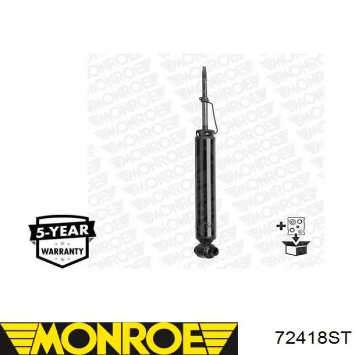 Стойка амортизатора передняя Monroe 72418ST ціна, від 49.35 USD