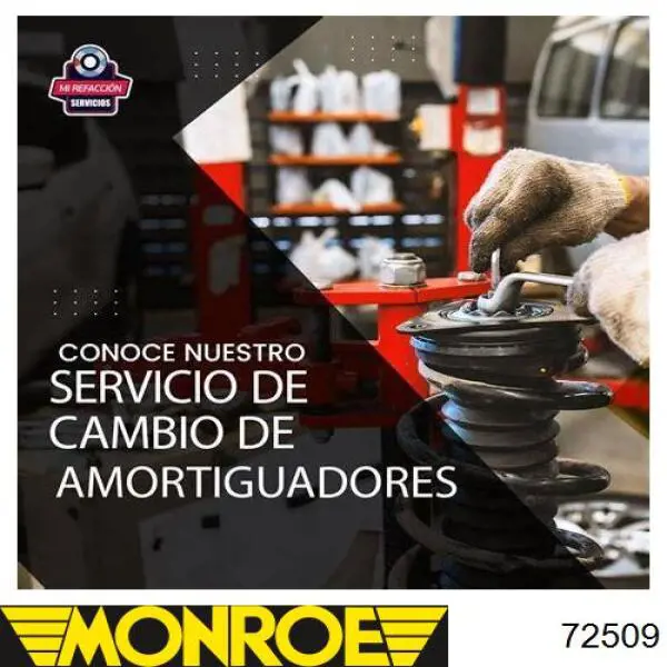Купити 72509 Monroe Амортизатор передній, правий