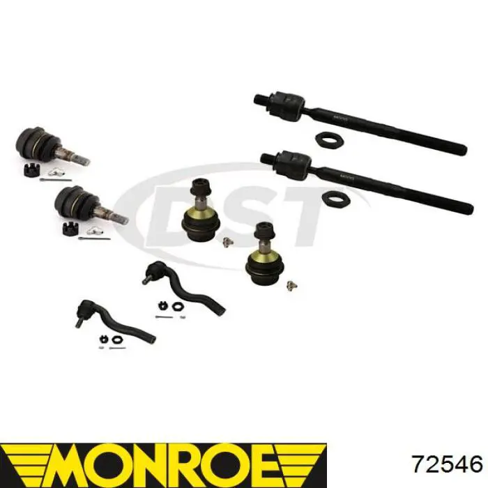 Стойка амортизатора передняя Monroe 72546 ціна, від 66.44 USD