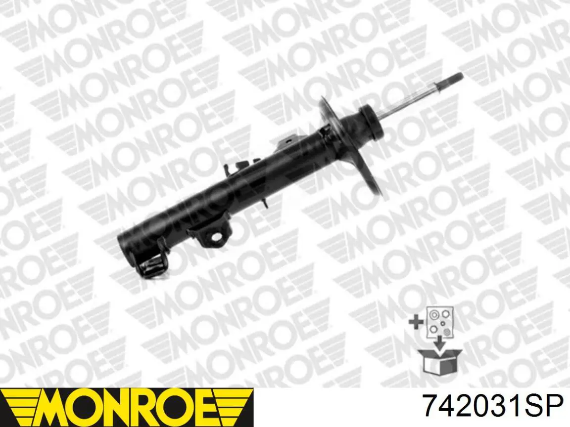 Амортизатор передньої підвіски, лівий Sachs 115374 ціна, від 49.40 USD