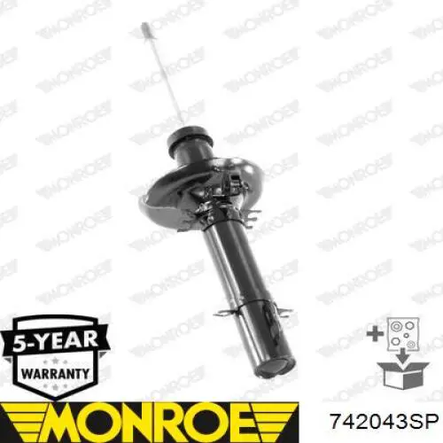 Стойка амортизатора передняя Monroe G8618 ціна, від 74.34 USD