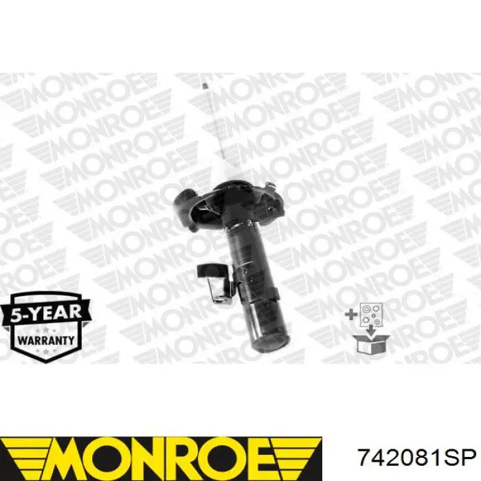 Купити 742081SP Monroe Амортизатора передній лівий
