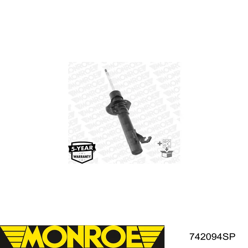 Амортизатор передньої підвіски, лівий Monroe 742094SP ціна, від 36.96 USD