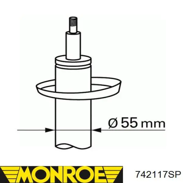 Стойка амортизатора передняя Master-sport 315911PCSMS ціна, від 59.59 USD