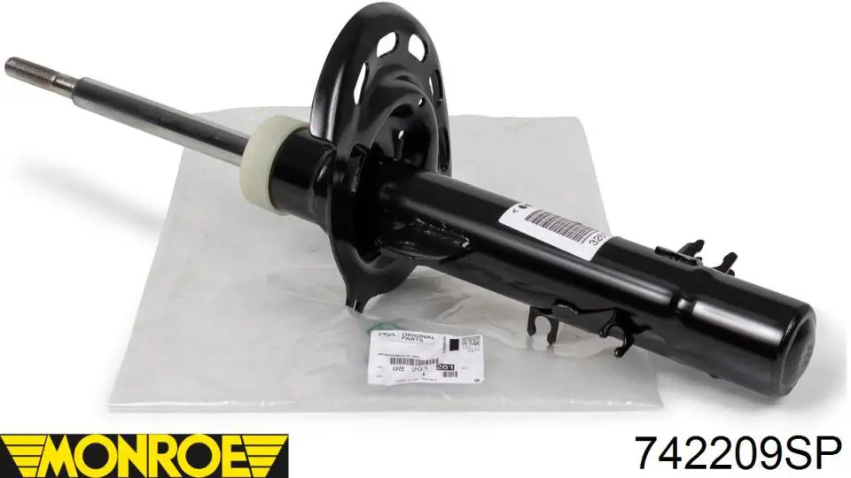 Амортизатор передньої підвіски, лівий NTY APE017 ціна, від 33.34 USD