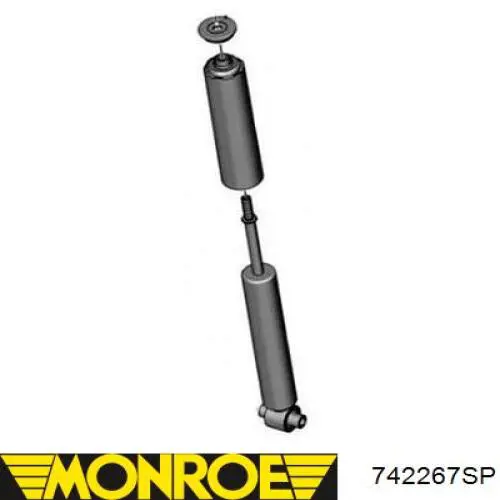 Амортизатор передній, правий Sachs 350093 ціна, від 71.39 USD