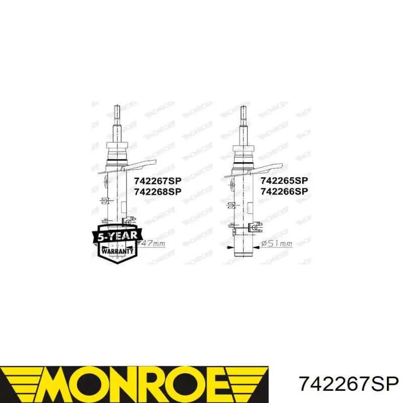  742267SP Monroe