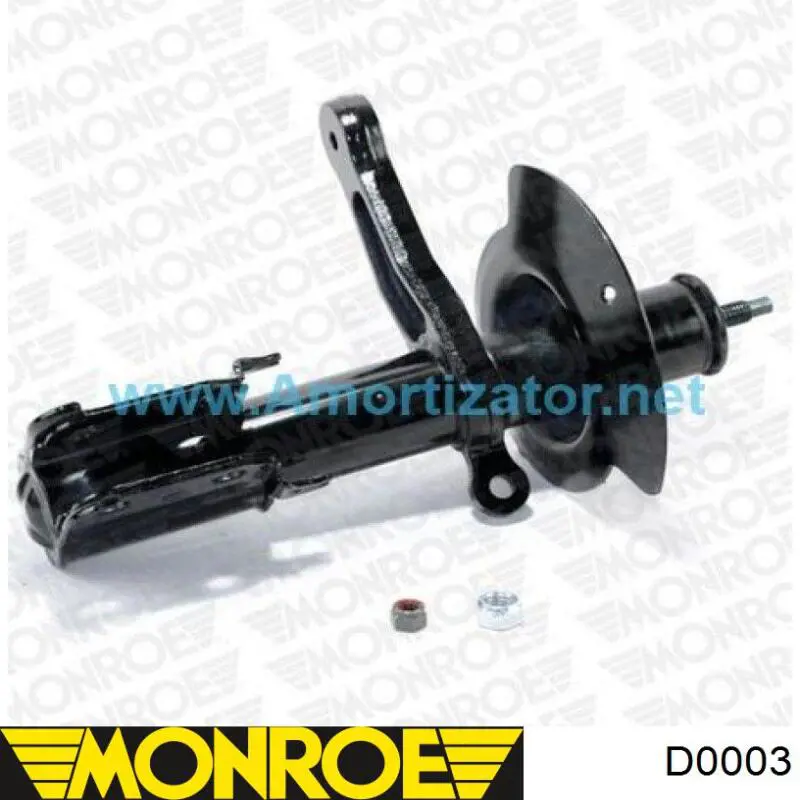 Амортизатора передній лівий D0003 Monroe