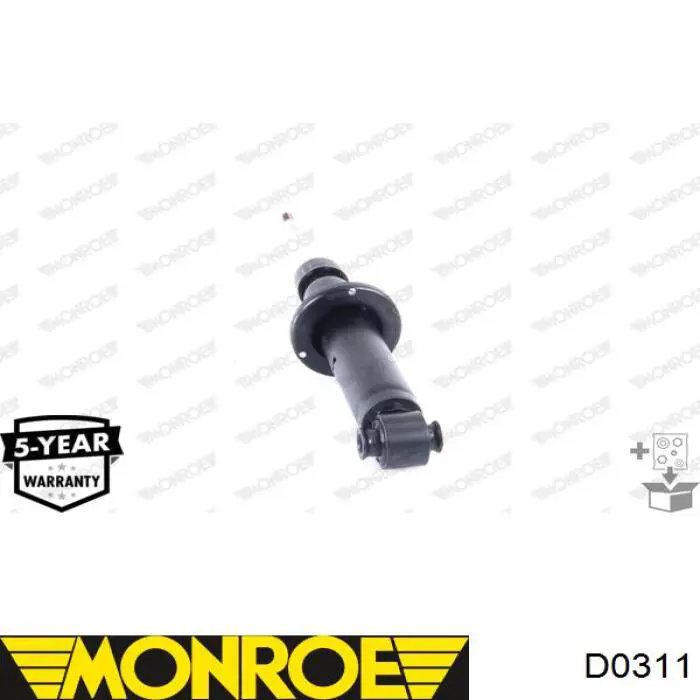 Амортизатор задній RS314880 Raiso