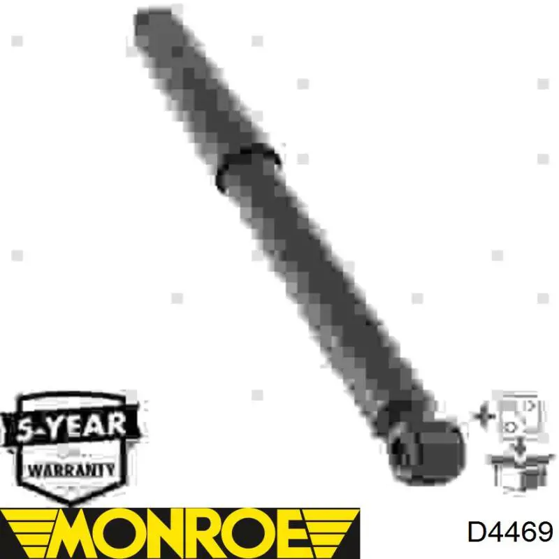 D4469 Monroe амортизатор задній