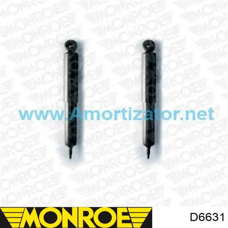 Амортизатор задній Monroe D6631 ціна, від 42.25 USD