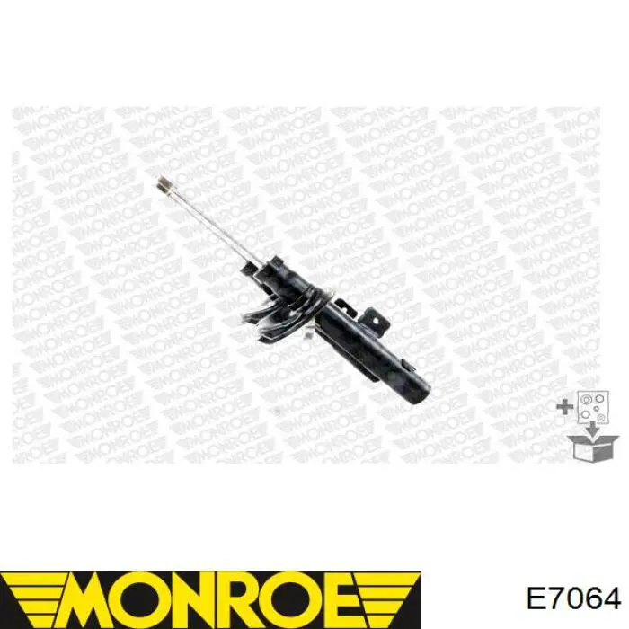 E7064 Monroe амортизатор передній, правий