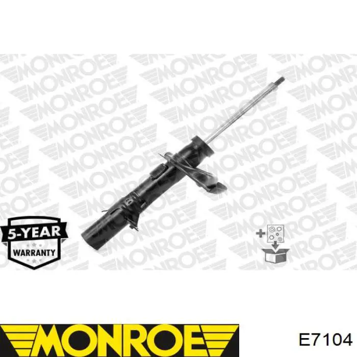 Купити 77647302 Kemp Амортизатора передній лівий