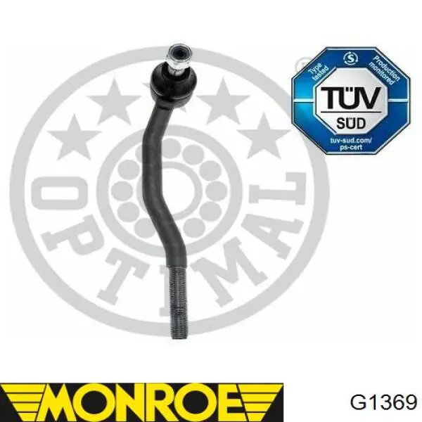 Амортизатор задній, лівий Monroe G1369 ціна, від 37.01 USD