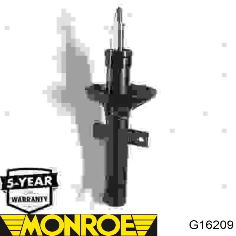 G16209 Monroe Амортизатор передний (Газонаполненный)