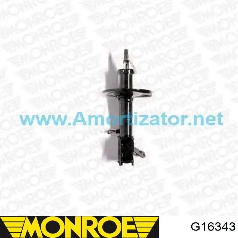 Амортизатор передній, правий Monroe G16343 ціна, від 52.20 USD