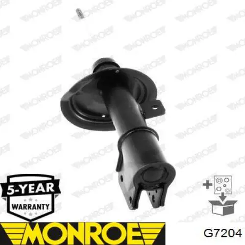 Амортизатор передній, правий Monroe G7204 ціна, від 71.42 USD