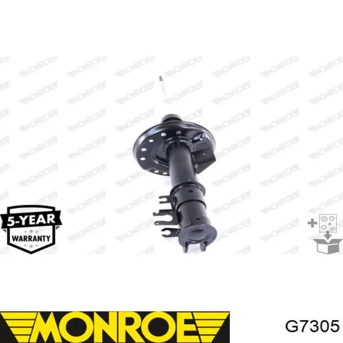 Амортизатор передній, правий RS314840 Raiso
