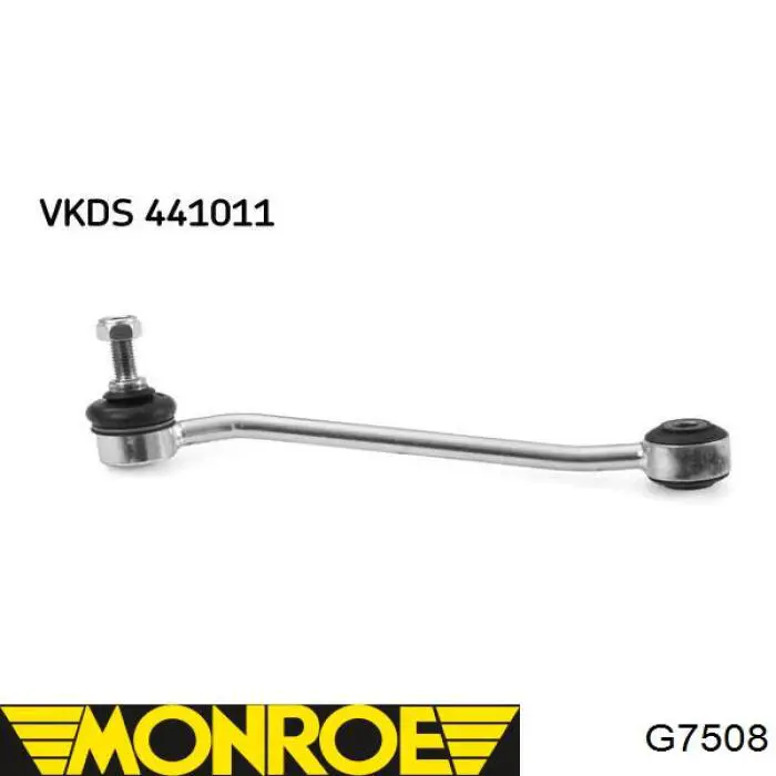 Амортизатор передньої підвіски, лівий Monroe G7508 ціна, від 63.42 USD