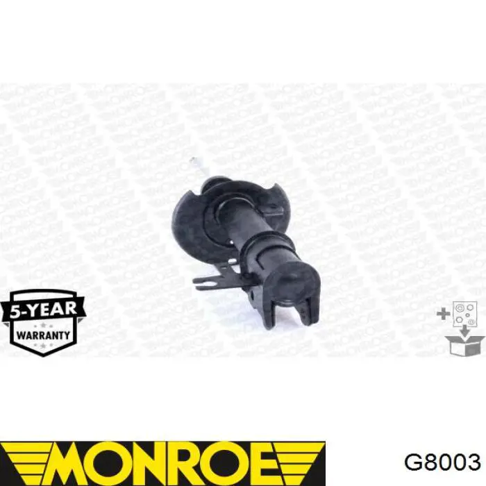 Амортизатор передній, правий Monroe G8003 ціна, від 67.54 USD