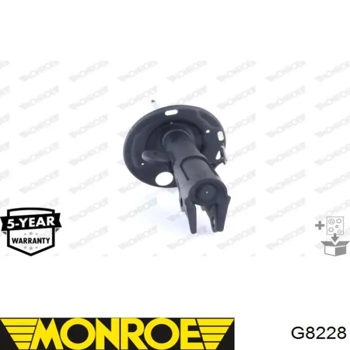 Амортизатор передній, правий Raiso RS315186 ціна, від 38.13 USD