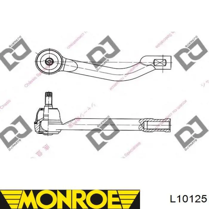 Накінечник рульової тяги, зовнішній Renault (RVI) 48527JD01A