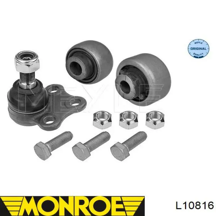 Сайлентблок переднього важеля L10816 Monroe