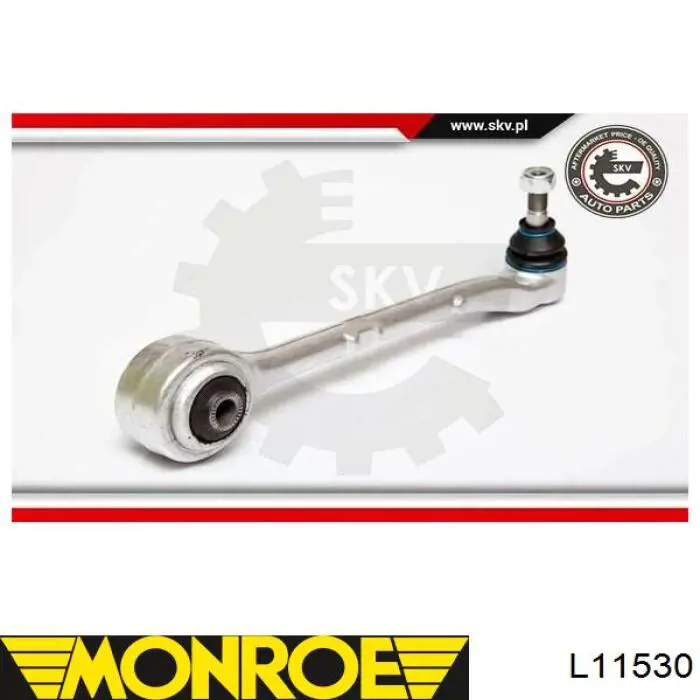 Важіль передньої підвіски нижній, лівий L11530 Monroe