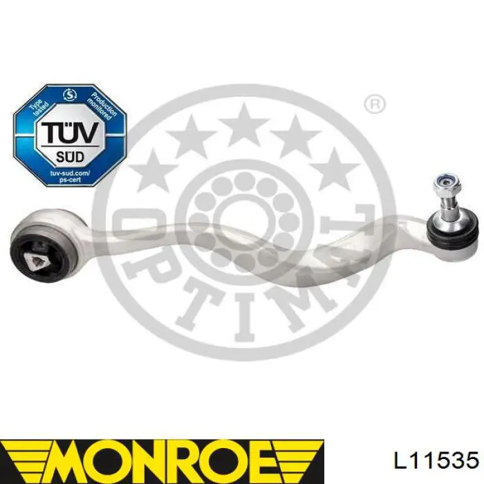 L11535 Monroe Важіль передньої підвіски нижній, правий