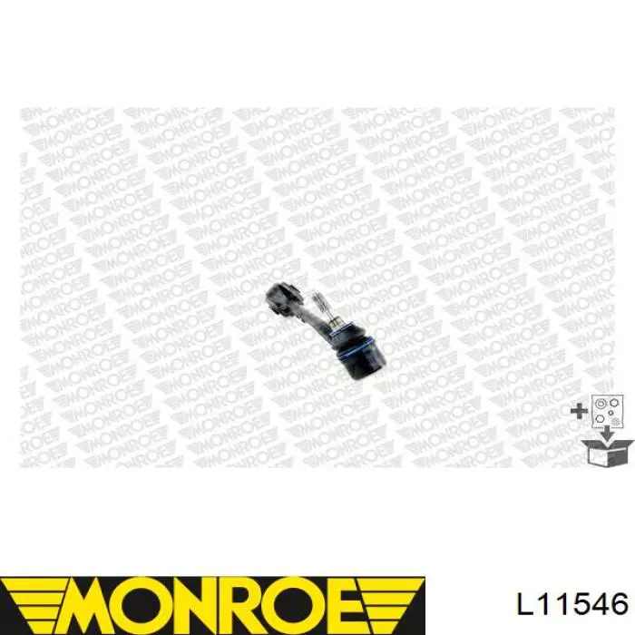 Важіль передньої підвіски нижній, лівий L11546 Monroe