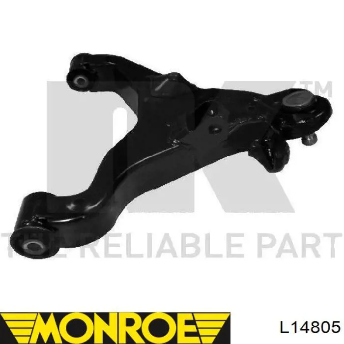 Сайлентблок переднього важеля L14805 Monroe
