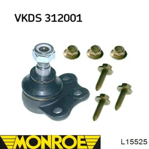 Кульова опора, нижня ETS 05BJ625