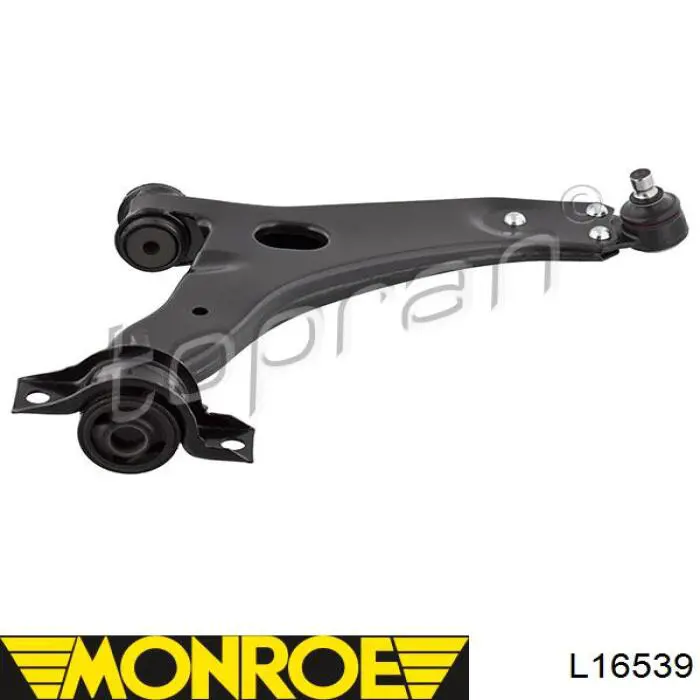L16539 Monroe Важіль передньої підвіски нижній, правий