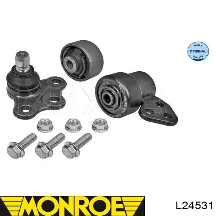Важіль передньої підвіски нижній, правий BS0401R Japan Parts