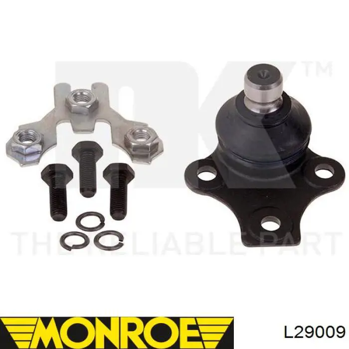 Кульова опора, нижня Monroe L29009 ціна, від 8.53 USD