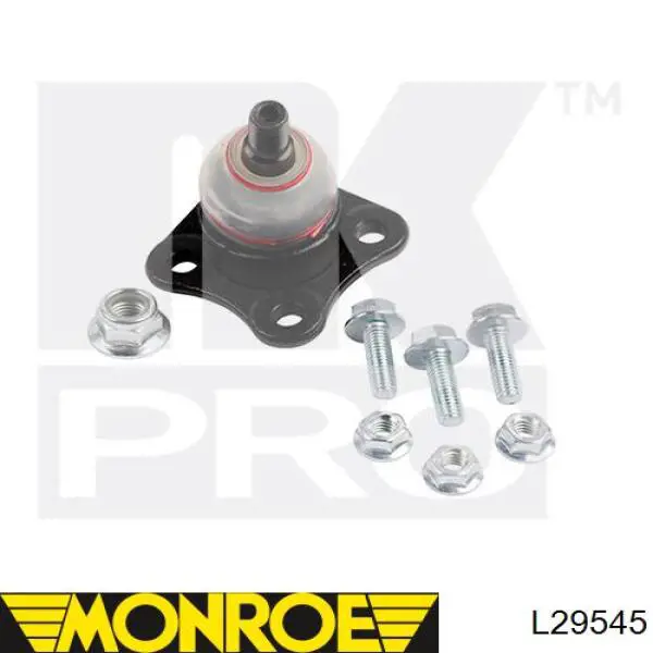 Важіль передньої підвіски нижній, правий Monroe L29545 ціна, від 50.68 USD